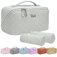 Travel Makeup Bags Cosmetic Organizer Bag: 3-Set L
