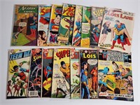 20) SILVER & BRONZE AGE SUPERMAN COMIC BOOKS