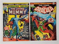 SUPERNATURAL THRILLERS MUMMY 5 & DRACULA 12