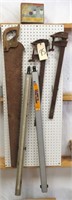 (2) Clamps, Guide, Air Brush Kit, Antique Saw