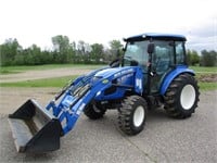 2016 New Holland Boomer 47, MFWD, 227 ACT. one