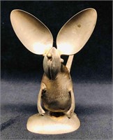Handmade Caroline Silver Plated Mouse Figurine (Ma