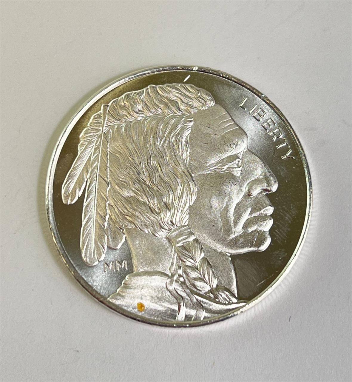 1 Troy Ounce .999 Silver Buffalo Nickle Coin