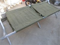 Aluminum Folding Army Cot