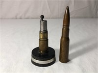 WWII Trench Art Bullet Lighter - NO SHIPPING