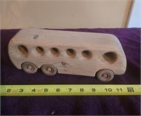 Wooden Bus Car Toy
