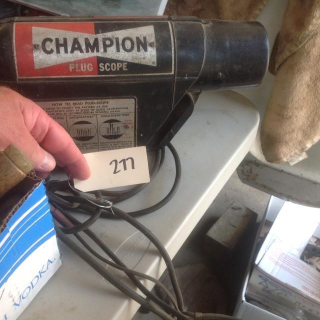Champion spark plug scope