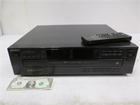 Sony CDP-C741 5 Disc CD Changer w/ Remote -