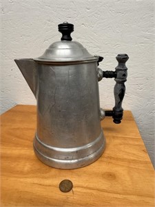 Vintage Aluminum Stove Top Coffee Pot