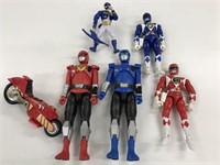 Lot of Power Ranger Figures
