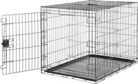 Amazon Basics Metal Dog Crate  42 x 28 x 30 In