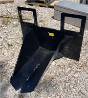 Skid Steer Stump Bucket