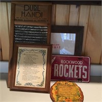 Rockwood Rockets Vanity Plate, Dubl Washboard
