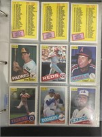 334 x 1985 OPC CANADA Baseball Cards
