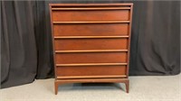 MCM Lane Rhythm Walnut High Chest