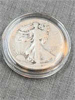 1943-D Walking Liberty Half dollar