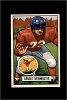 1951 Bowman #21 Arnold Weinmeister RC EX-MT+