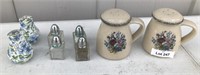 4 Sets of Salt and Pepper Shakers