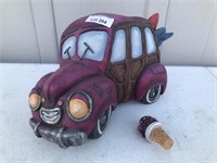 Ceramic Car Wine Holder and Top