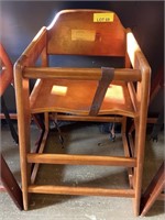SOLID WOOD BABY HIGH CHAIR
