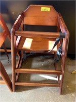SOLID WOOD BABY HIGH CHAIR