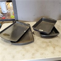 Heavy Wilton Cake Pans and Cookie Sheets
