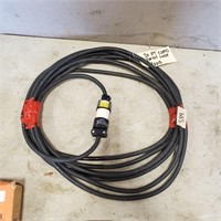 30' Extension Cord w Twist Lock Plugs