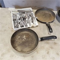 Cutlery,  Frying Pans