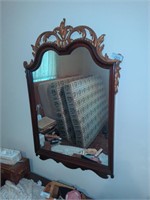 Antique hanging mirror