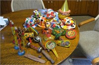 Vintage Party Noise Makers (tin)