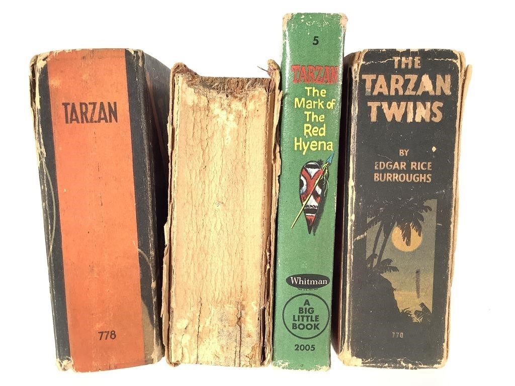 4 Illustr Big Little Books 1934-1967 Tarzan & OG