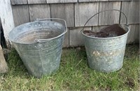 2 Planter Buckets