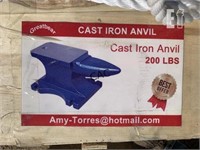 200 lb Cast Iron Anvil