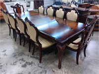 LEXINGTON TRUMP DINING ROOM TABLE WITH 10 CHAIRS
