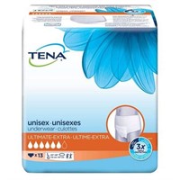 4-Pk/13-Pc Large Tena Underwear Unisex Ultimate