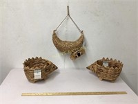 3 HUNTINGTON HOME BASKETS