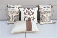 Set of Four Indoor / Outdoor Decorative Cushions