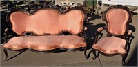Victorian Sofa & Chair