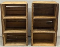 Shipping Crate Shelves