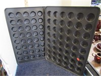 2-- LARGE MUFFIN PANS