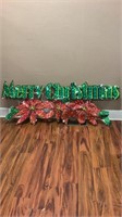 Merry Christmas Lite up Sign