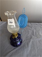 Vintage Nasco Handy Lamp- Cobalt Blue