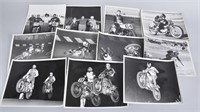 10-  MOTORCYCLE RACING 8X10 PICTURES