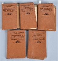 5- 1966 INDIAN MOTORCYCLE DEALER GIVEAWAY PADS