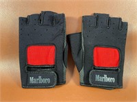 Marlboro Fingerless Black Sports Gloves