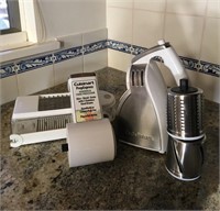 Cuisinart Food Processor and Mandalin Slicer