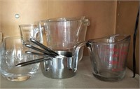 Measuring Cups and Assorted Kitchen Items