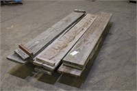 (5) Wood Scaffold Planks Approx 93"