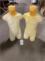 Pair of Clothing Mannequins