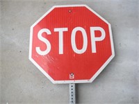 Aluminum Stop Sign with Post  30x30  8ft tall
